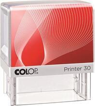 Razítko, COLOP "Printer IQ 30", bílé razítko - černý polštářek