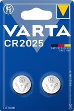 Knoflíková baterie CR2025, 2ks, VARTA
