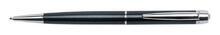 Kuličkové pero s bílými krystaly "Lily Pen-MADE WITH SWAROVSKI ELEMENTS", černá, 13 cm, 