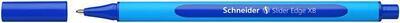 Kuličkové pero "Slider Edge XB", modrá, 0,7mm, s uzávěrem, SCHNEIDER - 1