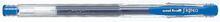 Gelové pero "UM-100 Signo Micro", modrá, 0,3mm, s uzávěrem, UNI