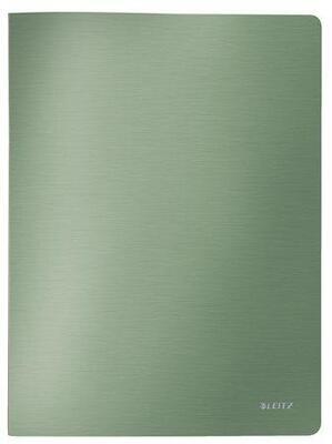 Katalogová kniha "Style", zelenkavá, 20 kapes, A4, LEITZ - 1