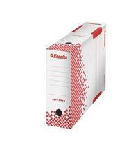 Rychle-složitelná archivační krabice "Speedbox", bílá, 100 mm, ESSELTE - 1/3