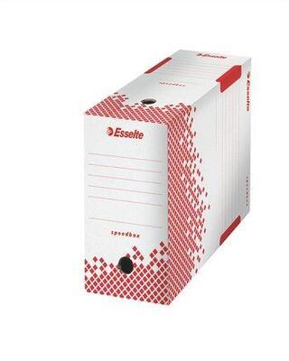 Rychle-složitelná archivační krabice "Speedbox", bílá, 150 mm, ESSELTE - 1