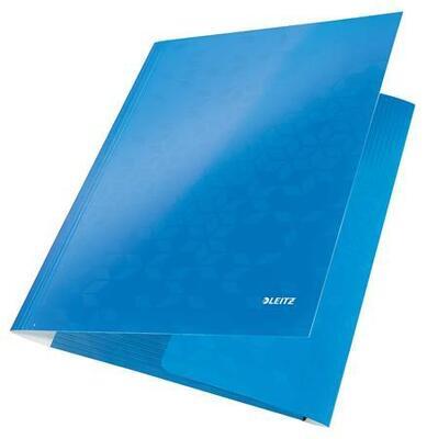 Tříchlopňové desky na spisy "Wow", modrá, LEITZ - 1
