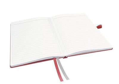 Zápisník "Complete", červená, linkovaný, A5, 80 listů, LEITZ - 1