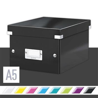 Univerzální krabice "Click&Store", černá, A5, LEITZ - 1