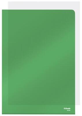 Desky "L", zelená, A4, 150 mikronů, ESSELTE - 1