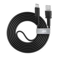 USB kabel "PS6002", USB-USB-C, 1,2 m, černá, RIVACASE