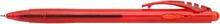 Gelové pero "Gel-X", červená, 0,5mm, stiskací mechanismus, ICO