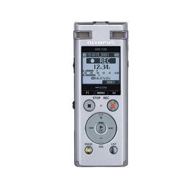 Diktafon, digitální 8GB paměť, s pouzdrem, OLYMPUS "DM-770", stříbrný