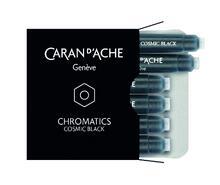 Inkoustové bombičky "Chromatics", černá Cosmic Black, CARAN D'ACHE 8021.009