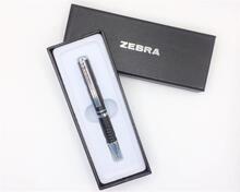 82401-24 Kuličkové pero "SL-F1", modrá, 0,24 mm, teleskopické, kovové, černé tělo, ZEBRA - 1/2