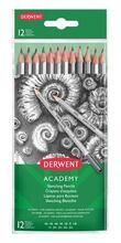 Grafitové tužky "Academy", 12 tvrdostí, šestihranná, DERWENT 2300412