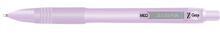 Kuličkové pero "Z-Grip Pastel", fialová, 0,27 mm, stiskací mechanismus, ZEBRA 91808