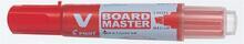 Popisovač na bílou tabuli "V-Board Master", červená, 2,2 mm, klínový hrot, PILOT - 1/2