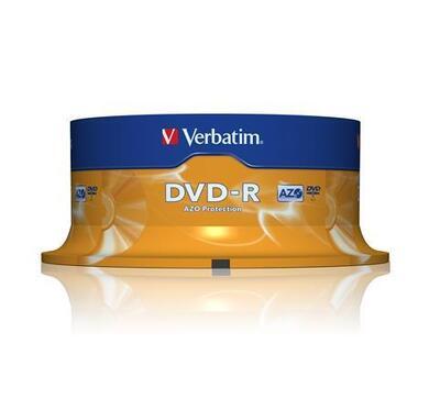 DVD-R 4,7GB, 16x, AZO, Verbatim, 25-cake - 1