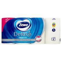 Toaletní papír "Deluxe",  bílá, 3vrstvý, 8 rolí, ZEWA 40868/3227-91