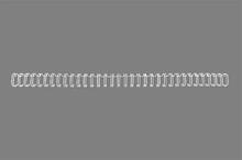 Hřbet "WireBind", stříbrná, kovový, 3:1, 12,5 mm, 115 listů, GBC