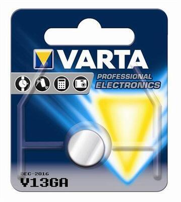 Baterie knoflíková, V13GA, 1 ks v balení, VARTA - 1