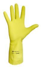 Pracovní rukavice, latex, velikost 8, žluté