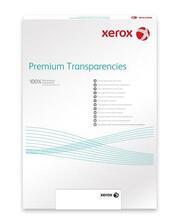 Transparentní fólie, čirý PET podložený papírem po delší straně, oboustranně potisknutelný, XEROX