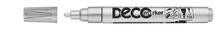 Lakový popisovač "Decomaker", stříbrná, 2-4mm, ICO
