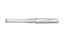 Gelové pero "UM-153 Signo Broad ", bílá , 0,6 mm, s uzávěrem, UNI