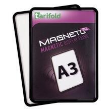Prezentační kapsa "Magneto Solo", černá, magnetická, A3, DJOIS