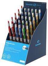 Kuličkové pero "Loox", mix barev, 0,5 mm, stiskací systém, SCHNEIDER