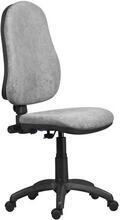 Kancelářská židle, textilní, černá základna, "XENIA ASYN", světle šedá