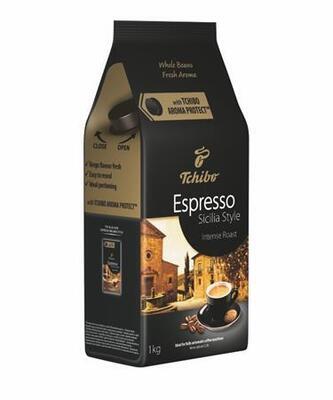 Káva "Sicilia", pražená, zrnková, 1000 g, TCHIBO - 2