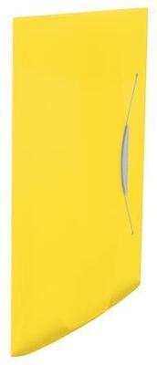 Desky na spisy "Vivida", s gumičkou, žlutá, 15 mm, A4, PP, ESSELTE - 2