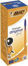 Kuličkové pero "Orange Original Fine", modrá, 0,3 mm, s víčkem, BIC 8099221