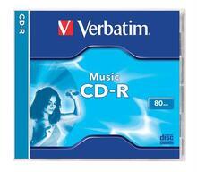 CD-R Audio 700MB, 16x, Verbatim "Live it!", jewel box