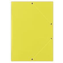 Desky s gumičkou "Standard", žluté, karton, A4, DONAU