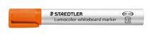 Popisovač na bílou tabuli "Lumocolor 351 B", oranžová, klínový hrot, STAEDTLER