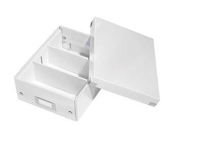 Organizační krabice "Click&Store", bílá, velikost S, PP karton, lesklá,LEITZ - 2