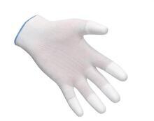 Pracovní rukavice máčené na prstech v polyuretanu, velikost M - 2/2