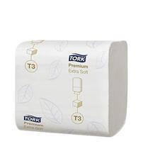 Toaletní papír "Premium extra soft", T3 system, 2 vrstvy, 252 útžků, TORK , extra bílý