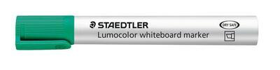 Popisovač na bílou tabuli "Lumocolor 351 B", zelená, klínový hrot, STAEDTLER - 2