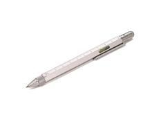 Kuličkové pero, stříbrná, multitasking, se stylusem, TROIKA