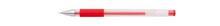 Gelové pero "Gel-Ico", červená, 0,5mm, s uzávěrem, ICO