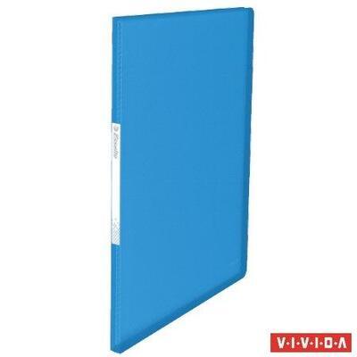 Katalogová kniha "Vivida", měkká, modrá, A4, 40 kapes, ESSELTE - 2