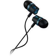 Sluchátka "EP-3", černá-modrá, vestavěný mikrofon, CANYON CNE-CEP3G