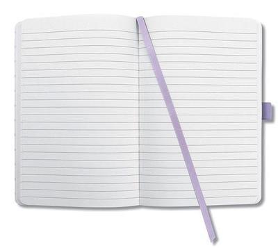 Exkluzivní zápisník "Jolie", fialová-motýli, A6, linkovaný, tvrdé desky, SIGEL JN312 - 2