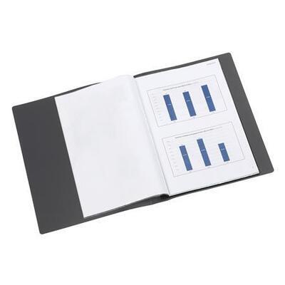 Katalogové desky, černé, 20 kapes, A4, VIQUEL - 2