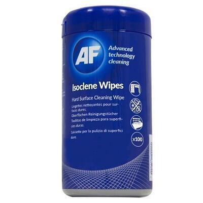 Impregnované čistící ubrousky, isopropyl, "Isoclene Wipes" AF, 100ks/bal. - 2