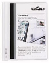 Desky s rychlovazačem "DURAPLUS®", bílá, A4, široké, DURABLE