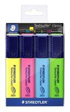 Zvýrazňovač "Textsurfer classic 364", 4 barvy, 1-5mm, STAEDTLER